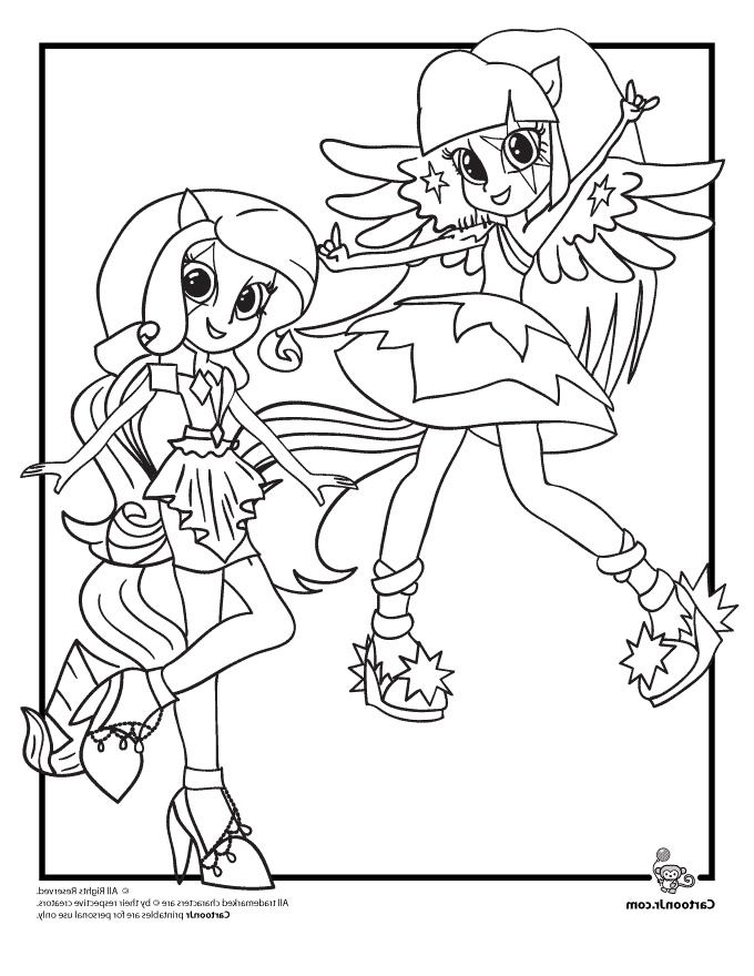 Coloriage My Little Pony Equestria Girl Luxe Photos Coloring My Little Pony Equestria Girls Rainbow Rocks