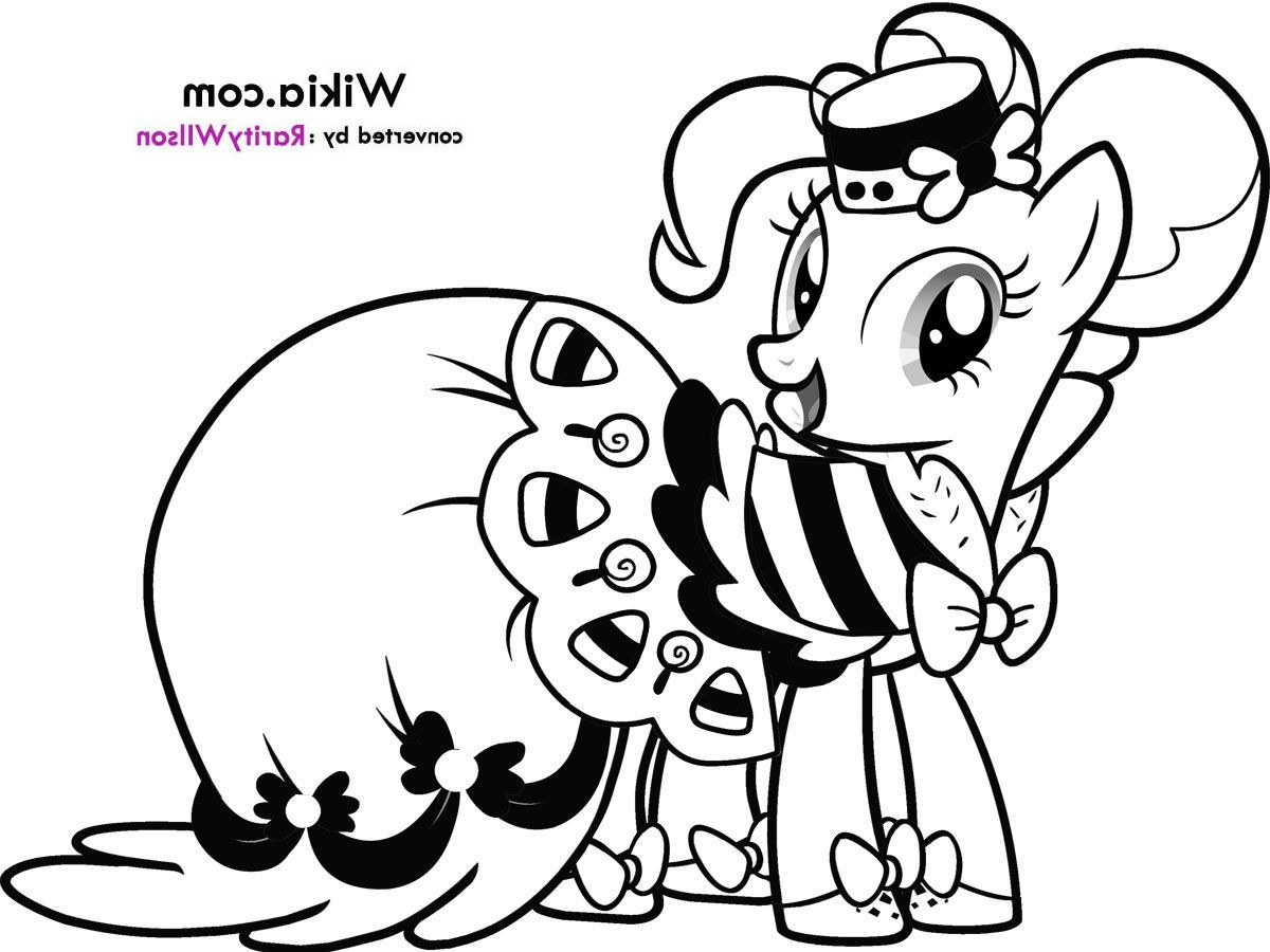 Coloriage My Little Pony Pinkie Pie Luxe Stock Mlp Printable Coloring Pages