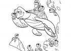 Coloriage Némo Inspirant Collection tortue De Nemo à Mettre En Couleur Coloriages Le Monde