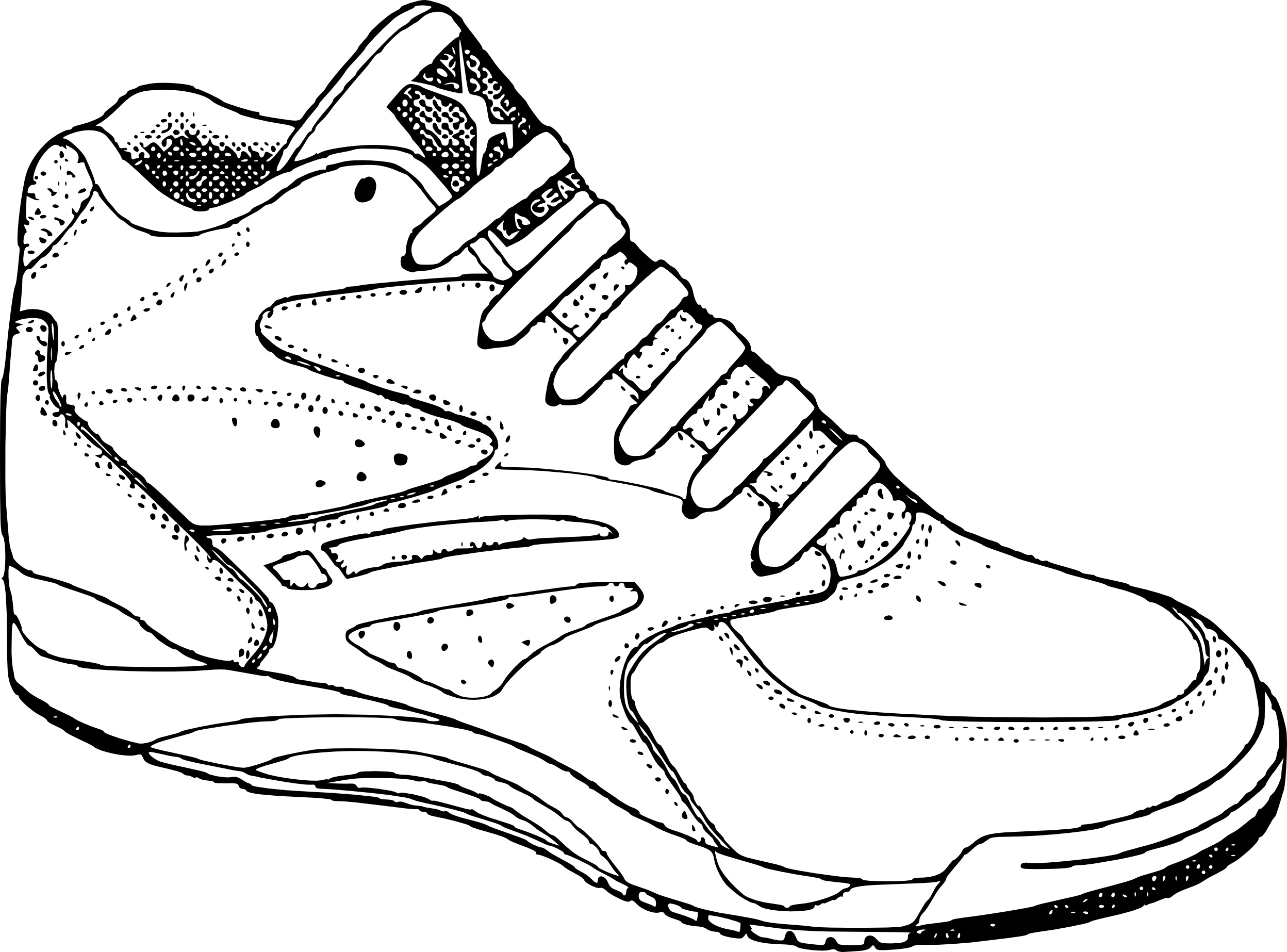 Coloriage Nike Beau Images Image Chaussure A Imprimer