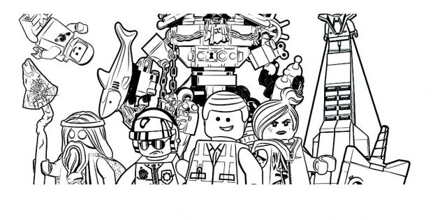 Coloriage Ninjago Movie Élégant Image Lego Film Persos Coloriage La