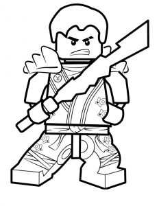 Coloriage Ninjago Zane Luxe Image Lego Coloring Pages with Characters Chima Ninjago City