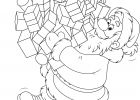 Coloriage Noel Beau Images Coloriage Pere Noel Avec Pleins De Cadeaux De Noel Dessin