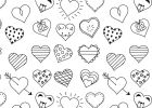 Coloriage P Unique Images Free Printable Heart Coloring Page Ausdruckbare