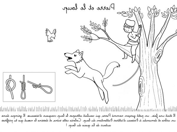 Coloriage Pierre Et Le Loup Cool Image Promenons Nous Dans Les Bois Les Chansons De Pinpin Et Lili
