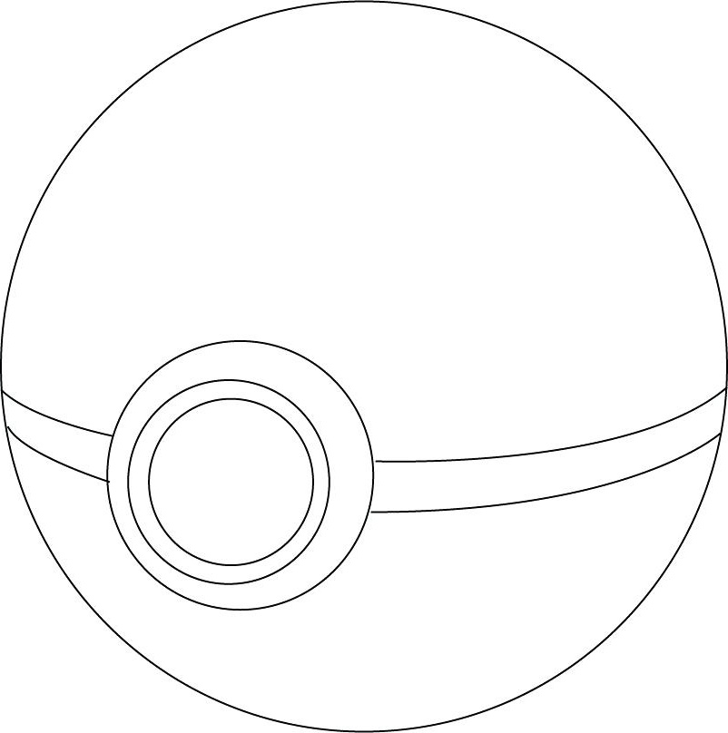 Coloriage Pokeball Beau Galerie Poke Ball Coloring Pages