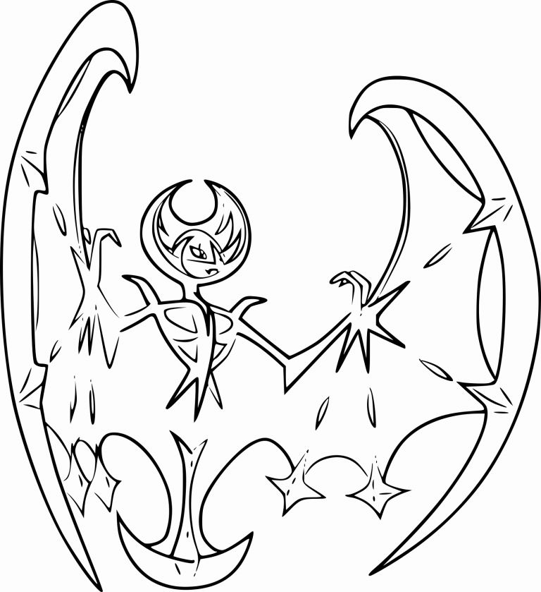 Coloriage Pokemon Lunala Cool Photos Coloriage De Pokemon G Nial Luxe L Gant Le Meilleur De