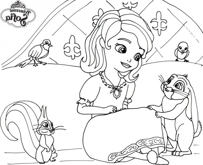 Coloriage Princesse sophia Luxe Images Coloriage Princesse sofia Il était Une Fois Une Princesse