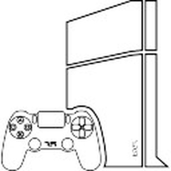 Coloriage Ps4 Cool Photos Playstation