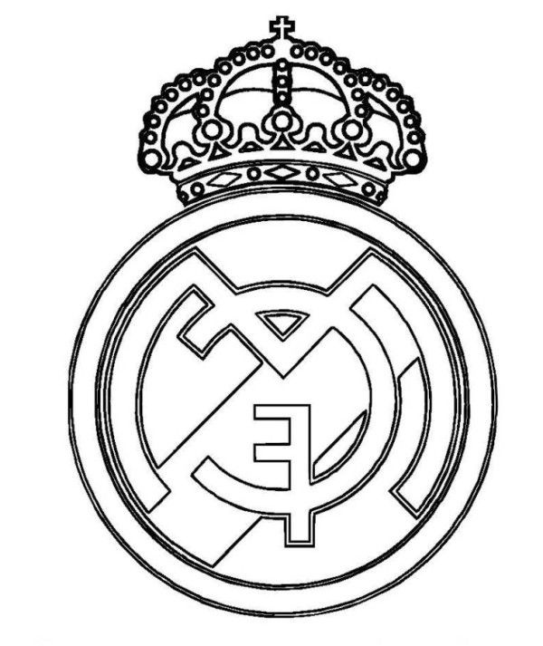 Coloriage Real Madrid Luxe Galerie Les 69 Meilleures Images Du Tableau Coloriages Football