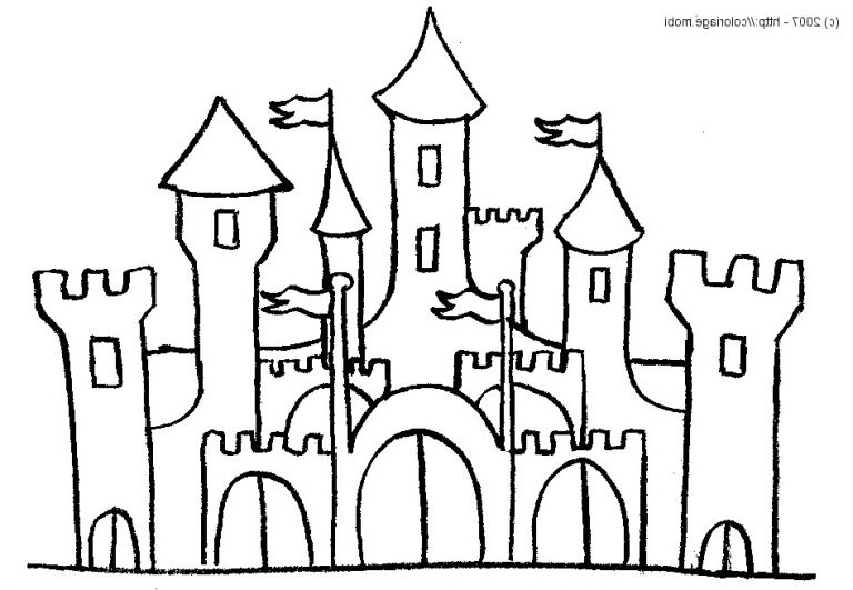 Coloriage Reine Des Neiges Chateau Impressionnant Photos Coloriage à