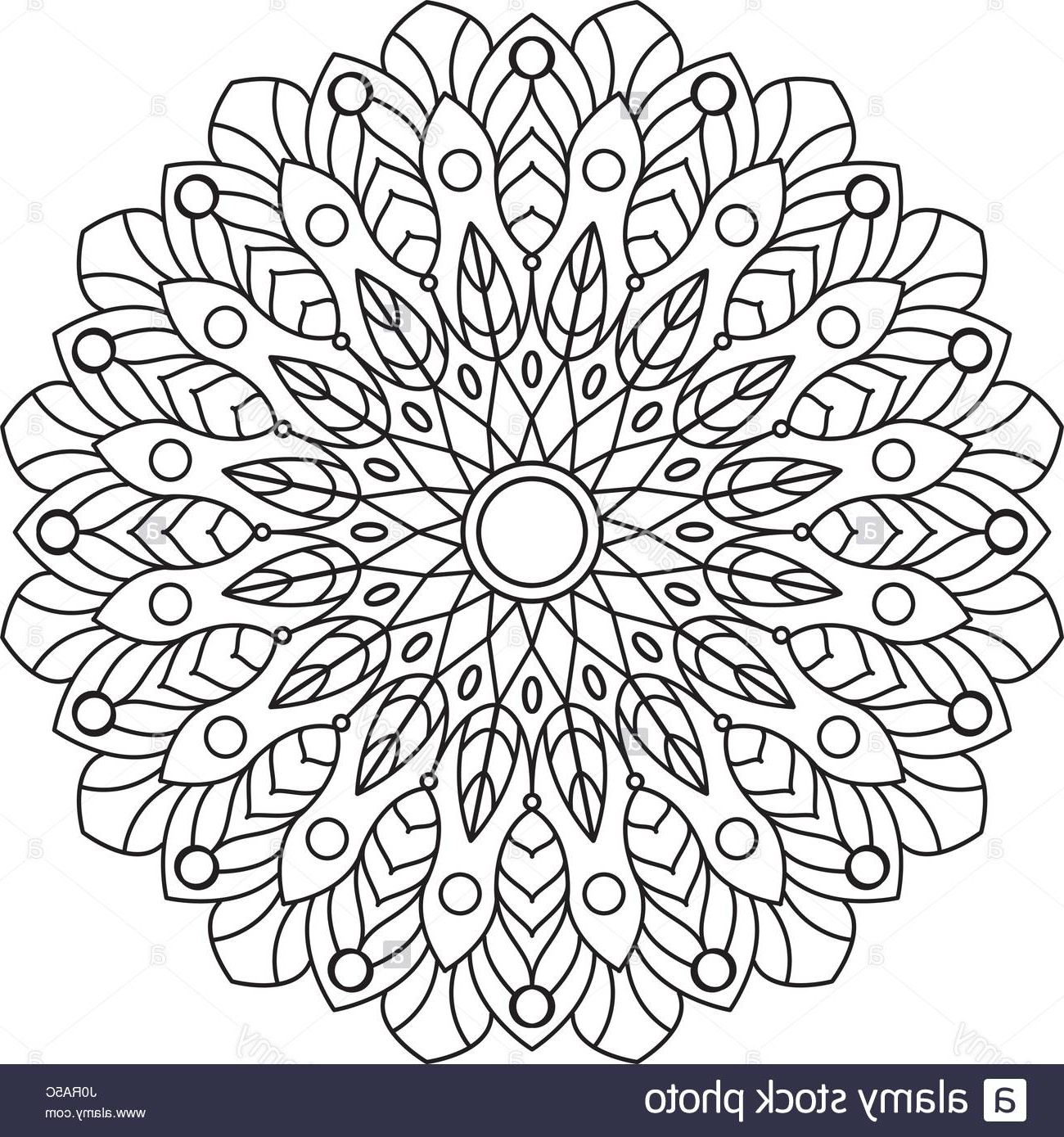 Coloriage Rond Impressionnant Images Livre De Coloriage Mandala Circle Lace ornement Motif