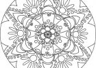 Coloriage Rond Inspirant Collection top Mandalas Gratuits Mandala Rond Fleurs Mandalas à
