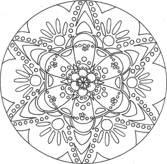 Coloriage Rond Inspirant Collection top Mandalas Gratuits Mandala Rond Fleurs Mandalas à