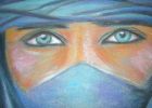 Coloriage Sahara Beau Photos Exercices D atelier "les Yeux De touareg" Peintures