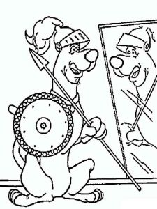 Coloriage Scoubidou Nouveau Image Scooby Doo Coloring Pages Download and Print Scooby Doo