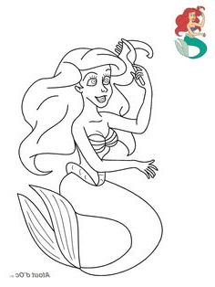 Coloriage Sirene Ariel Bestof Photos Ariel Coloring Pages Disney Coloring Pages