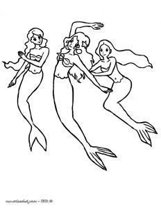 Coloriage Sirene Winx Cool Collection Image A Colorier Sirene