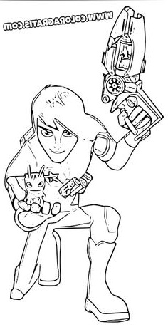 Coloriage Slugterra Ghoul Inspirant Photos Halloween Coloring Page Featuring Cryptogrif
