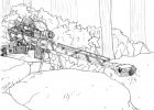 Coloriage Sniper Beau Images Ment Dessiner Un Sniper