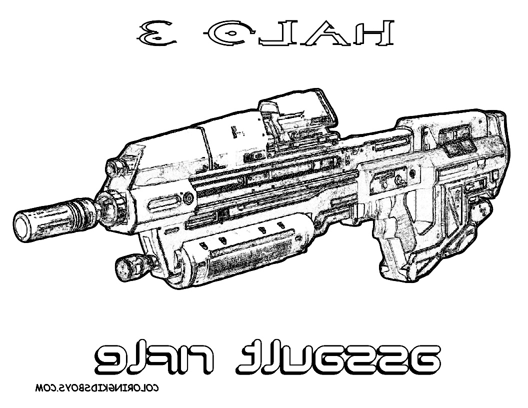 Coloriage Sniper Luxe Image Printable Coloring Pages Halo Google Search