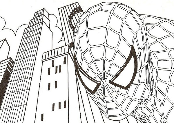 Coloriage Spiderman A Imprimer Beau Images Coloriage Spiderman Spiderman à Imprimer Gratuit