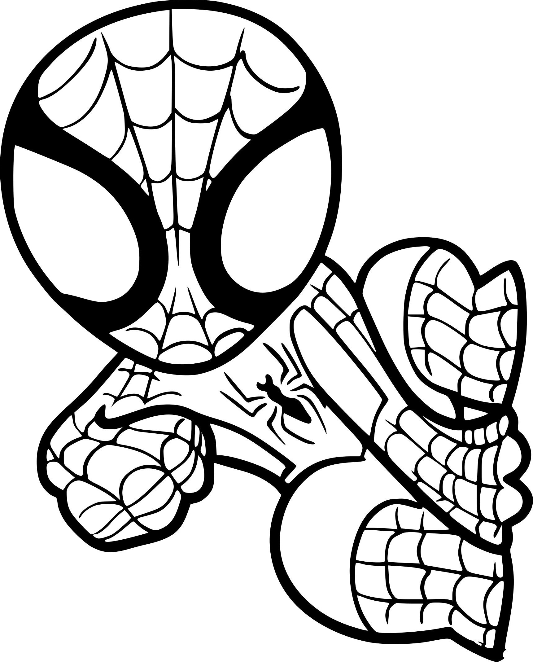 Coloriage Spiderman à Imprimer Bestof Photos Coloriage Spiderman Facile À Imprimer Sur Coloriages