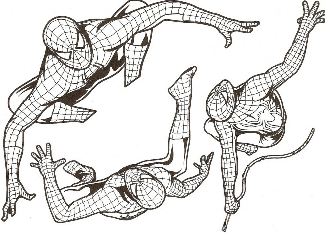 Coloriage Spiderman à Imprimer Luxe Images Coloriage Spiderman Stylisé Dessin Gratuit à Imprimer