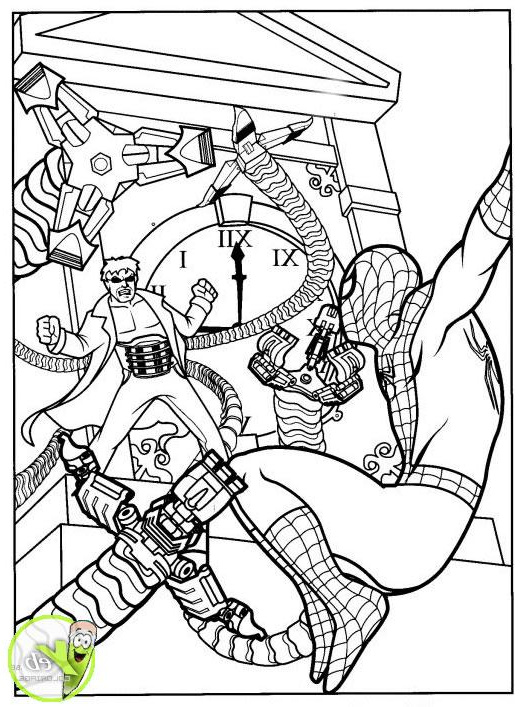 Coloriage Spiderman Homecoming Cool Images Nos Jeux De Coloriage Spiderman à Imprimer Gratuit Page