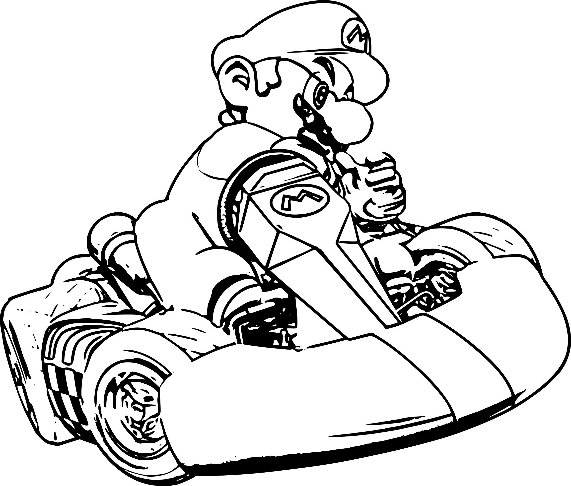 Coloriage Super Mario Cool Stock Coloriage Mario Kart 8 à Imprimer