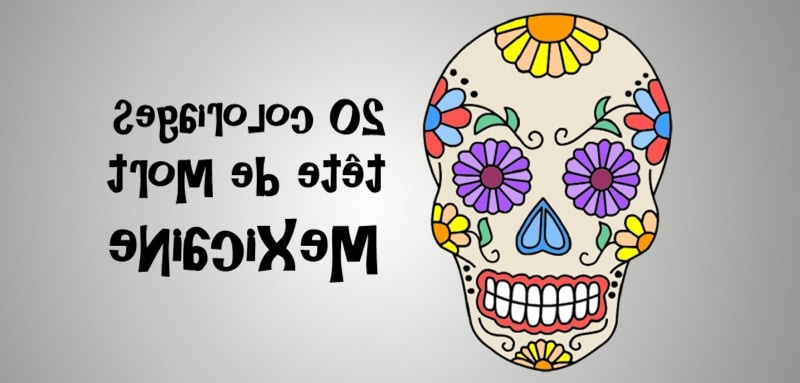 Coloriage Tête De Mort Beau Galerie Coloriage Tête De Mort Mexicaine 20 Dessins à Imprimer