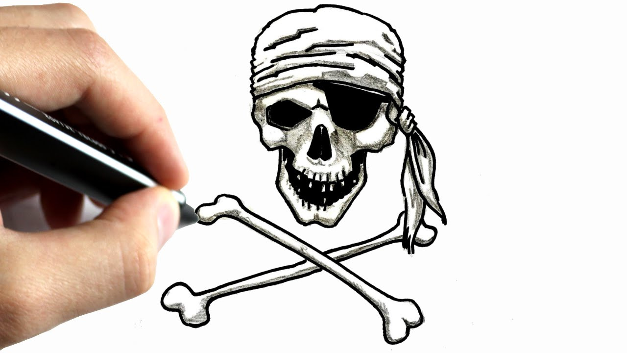 Coloriage Tete De Mort Pirate Beau Photos Dessine Pas À Pas Une Tete De Mort Pirate Des Caraibes