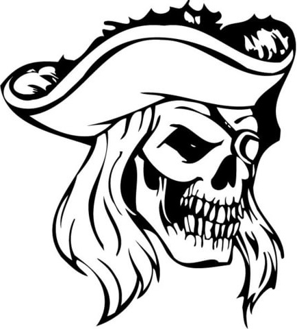 Coloriage Tete De Mort Pirate Nouveau Stock Coloriage Tête De Mort Pirate