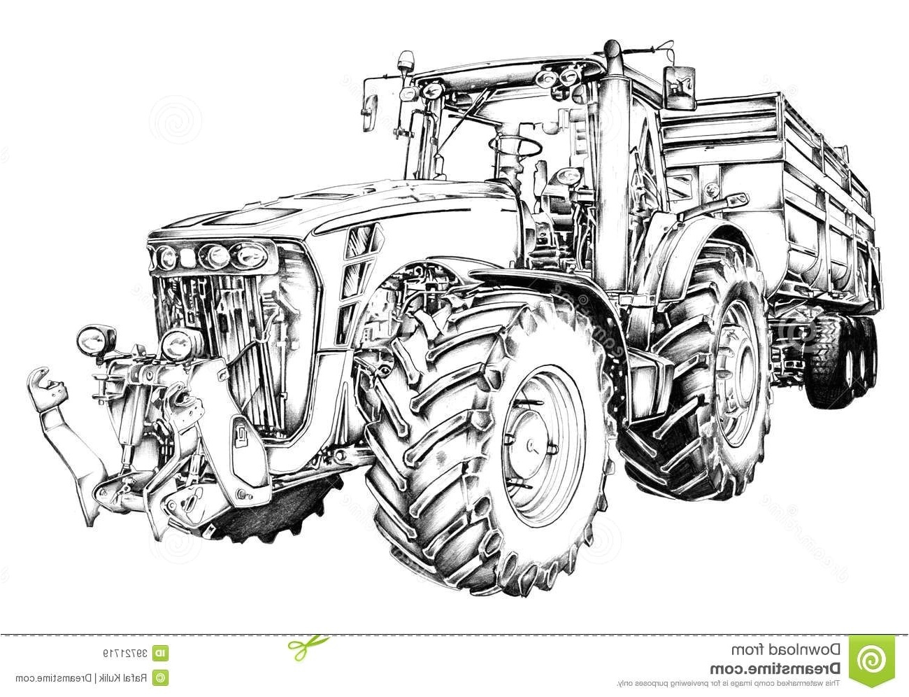 Coloriage Tracteur Cool Image Coloriage à Imprimer Tracteur Fendt Gratuit