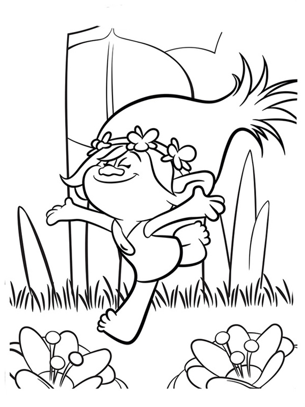 Coloriage Troll Cool Collection Trolls Coloring Pages to and Print for Free