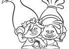 Coloriage Troll Impressionnant Stock Trolls Coloring Pages to and Print for Free