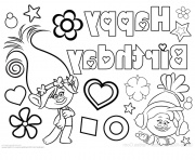 Coloriage Trolls Poppy Nouveau Stock Coloriage Branch and Poppy Trolls Jecolorie