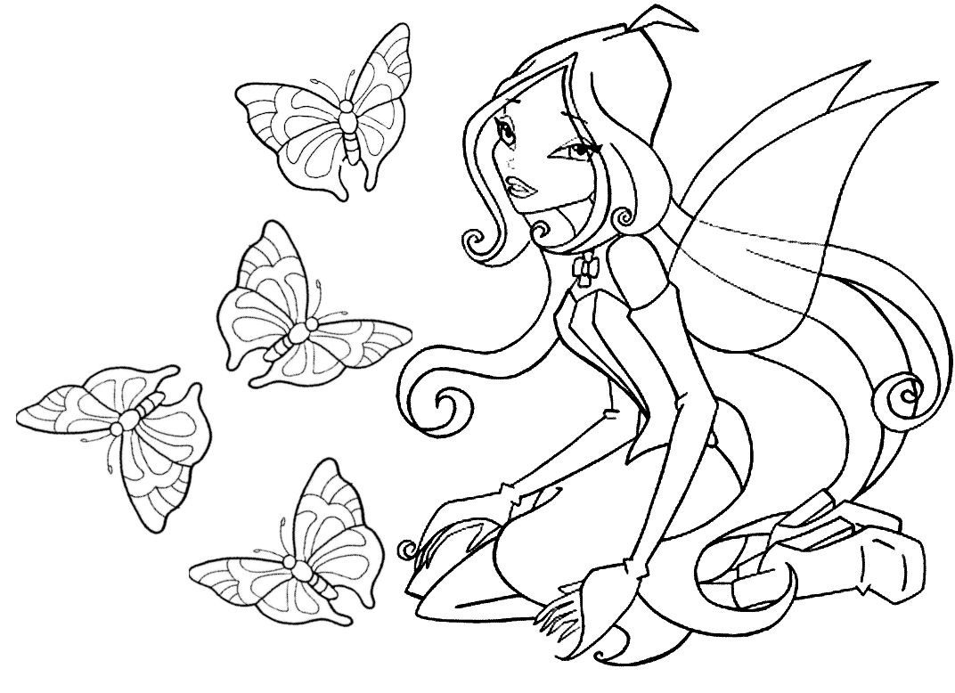 Coloriage Wings Cool Collection Wings Coloriage