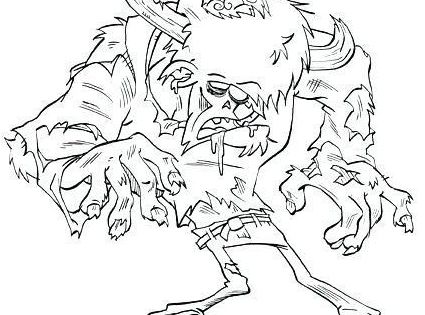 Coloriage Zombie Qui Fait Peur Élégant Collection Nice Coloriage De