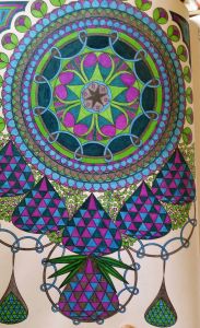Coloriagemandala Inspirant Image Du Livre Art Thérapie 100 Mandalas Anti Stress De
