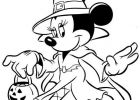 Coloriages Halloween sorciere Inspirant Photos Coloriage Minnie Et Dessin Minnie à Imprimer Avec Mickey…