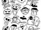 Coloriages Halloween Unique Image Halloween Personnages Doodle Coloriage Halloween