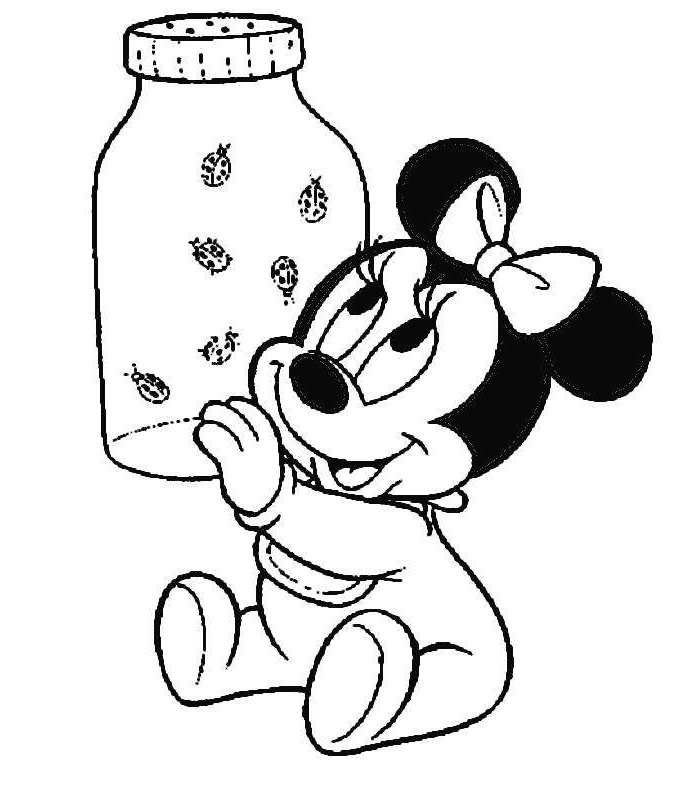 Coloriages Minnie Bestof Galerie Coloriage Minnie Et Dessin Minnie à Imprimer Avec Mickey…
