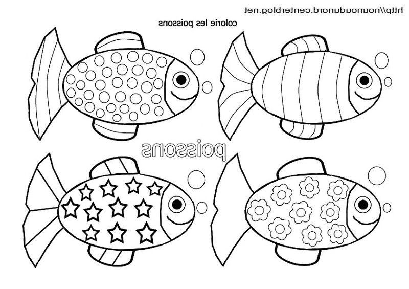 Coloriages Poissons Luxe Photographie Coloriages Poissons