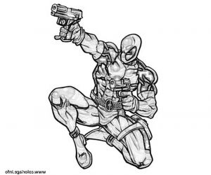 Deadpool Coloriage Élégant Galerie Coloriage Deadpool Marvel Shoot Jecolorie