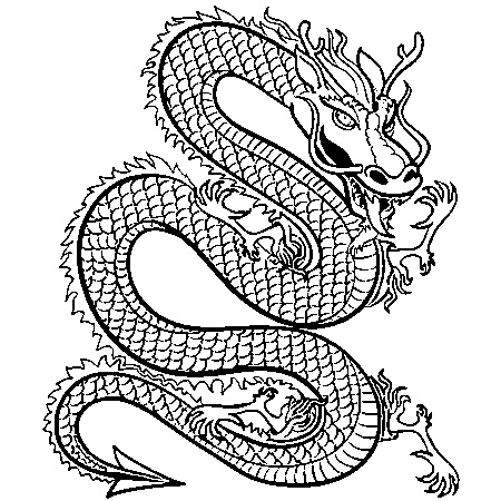 Dessin A Colorier Dragon Beau Collection 19 Dessins De Coloriage Dragon Chinois à Imprimer