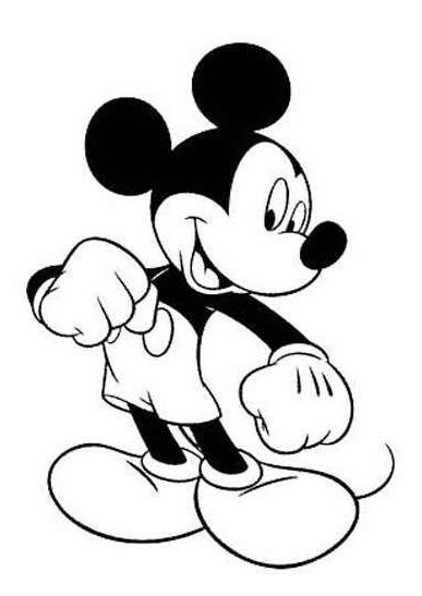 Dessin à Colorier Mickey Inspirant Photos Coloriage Mickey à Imprimer En Ligne Et Gratuit Mickey