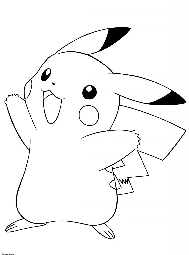 Dessin A Colorier Pikachu Unique Image Coloriage Pokemon Noir Et Blanc