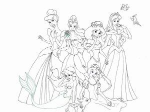 Dessin à Colorier Princesse Disney Luxe Photos Coloriages Disney Princesses à Imprimer