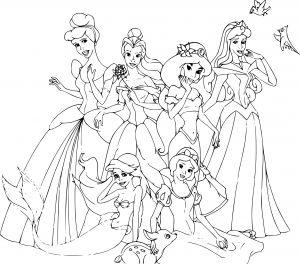 Dessin à Imprimer Disney Inspirant Image Coloriage Disney Princesse à Imprimer Sur Coloriages Fo